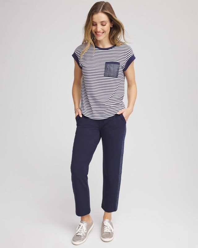 Zenergy UPF Striped Tee - image 2